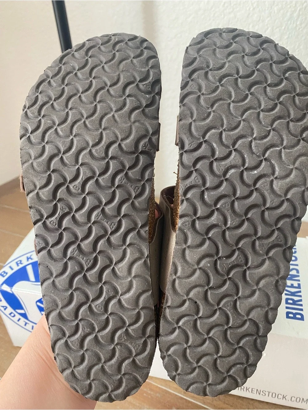 Birkenstock Kids Mayari Sandals in Mocha Brown